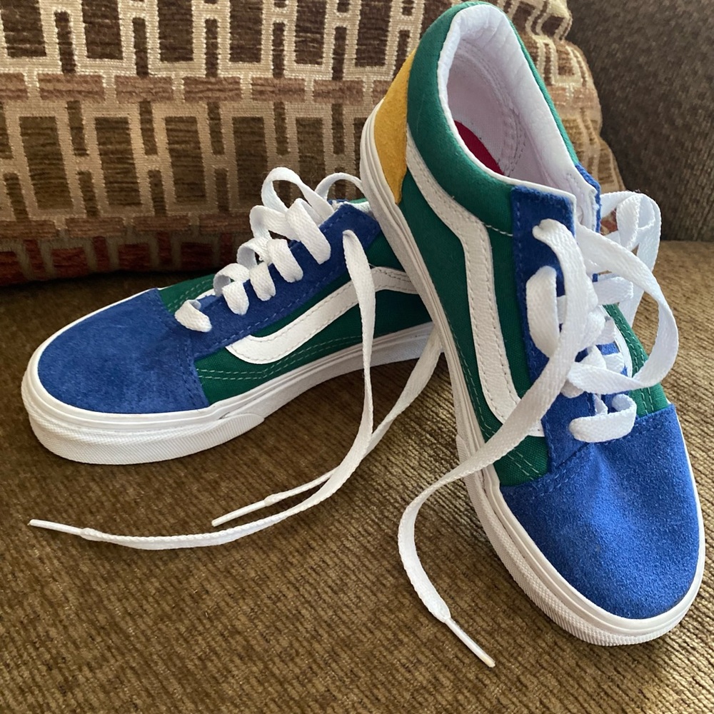 Primary color vans
